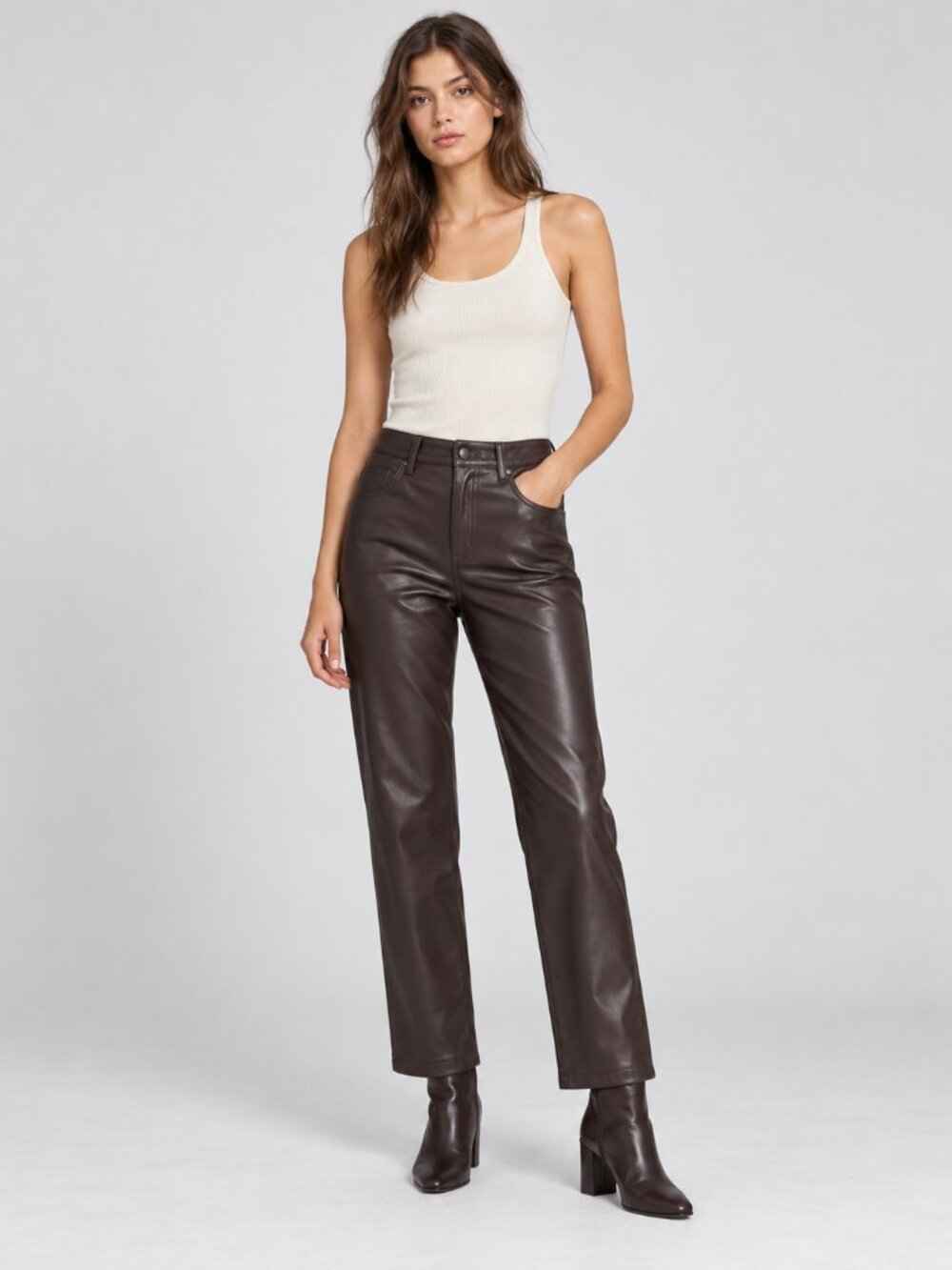 NWT Reitmans Faux Leather Pants